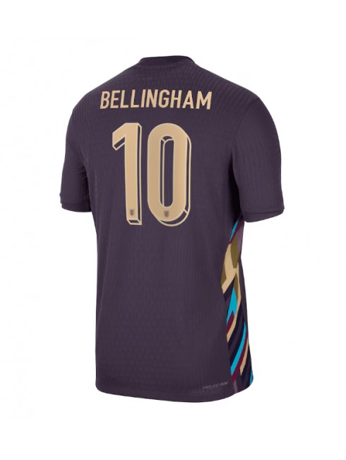 Engleska Jude Bellingham #10 Gostujuci Dres EP 2024 Kratak Rukavima Engleska Jude Bellingham #10 Gostujuci Dres EP 2024 Kratak Rukavima